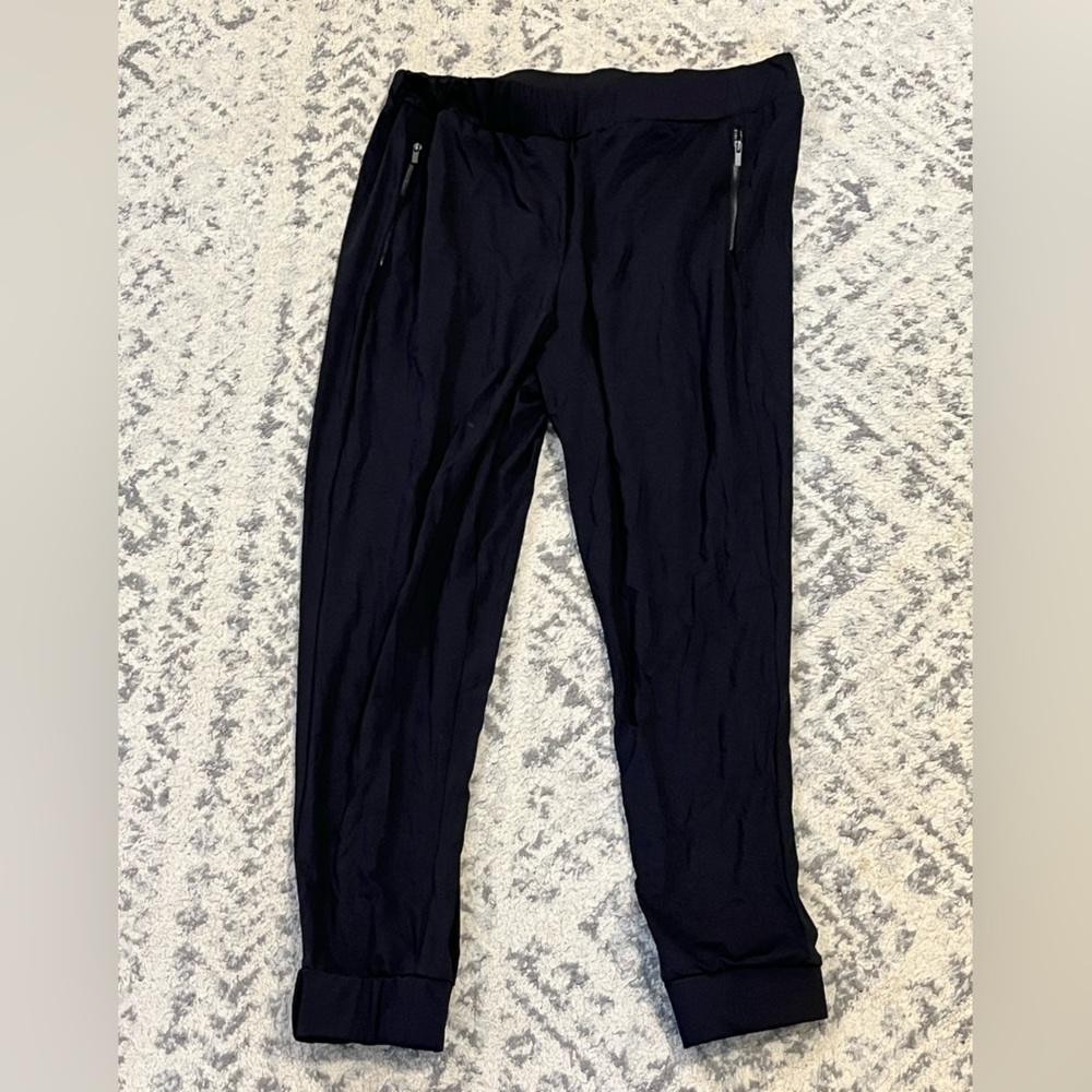 Black joggers